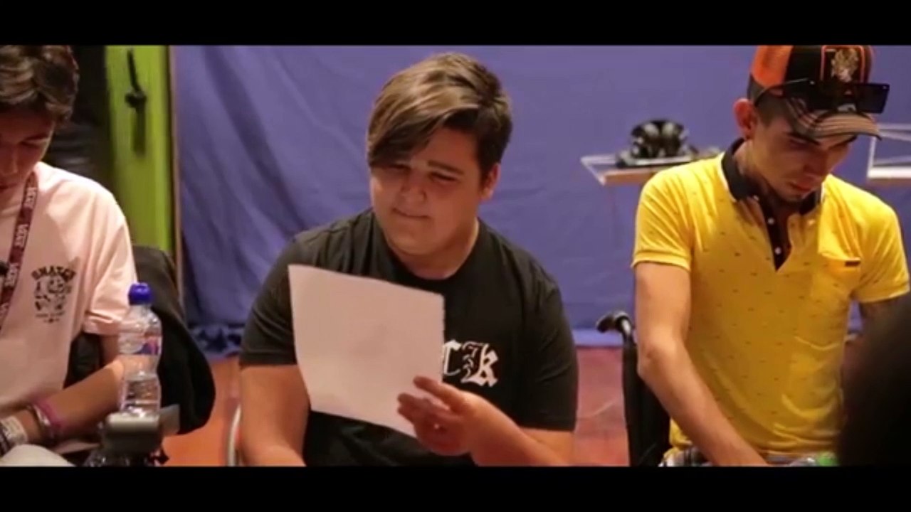 Jóvenes con lesiones medulares adquiridas crean una canción con Otero y Cantero