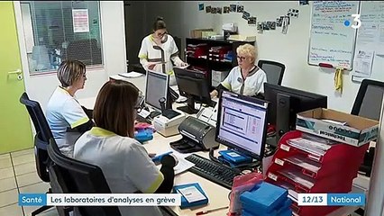 Santé : les laboratoires d'analyses en grève