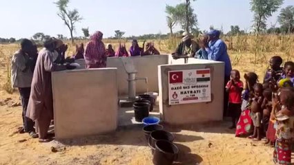 Ortaokul öğrencilerinden Nijer'e su kuyusu ve çeşme