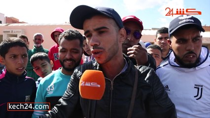 احتجاجات أمام سوق الشرف بمراكش بسبب إستفادة أناس غرباء