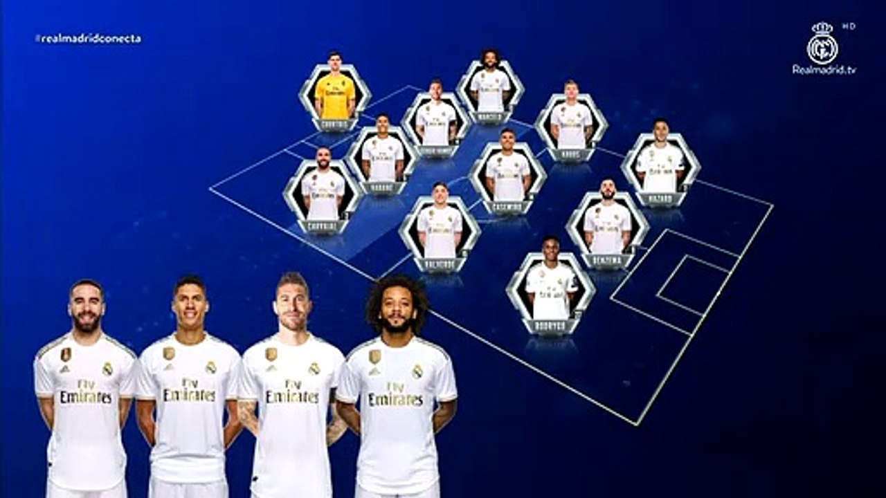 Zidane sorprende con el once titular del Real Madrid ante el Galatasaray