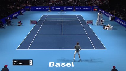 Zverev stunned by Fritz in Basel