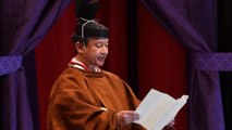Japan's Naruhito proclaims enthronement in centuries-old ceremony