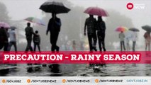 Rainy season precautions