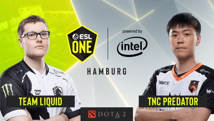 Dota2 - Team Liquid vs. TNC Predator - Game 1 - Group B - ESL One Hamburg 2019