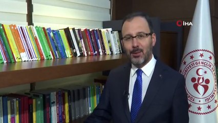 Bakan Kasapoğlu: 'Fikirlerinizle hayallerinizle gelin, biz de destek verelim'