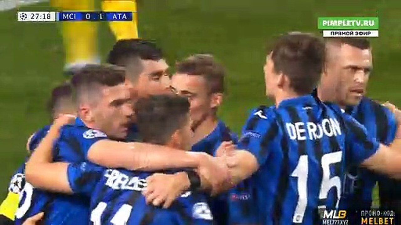 Malinovsky R. (Penalty) Goal HD - Manchester City	0-1	Atalanta 22.10.2019