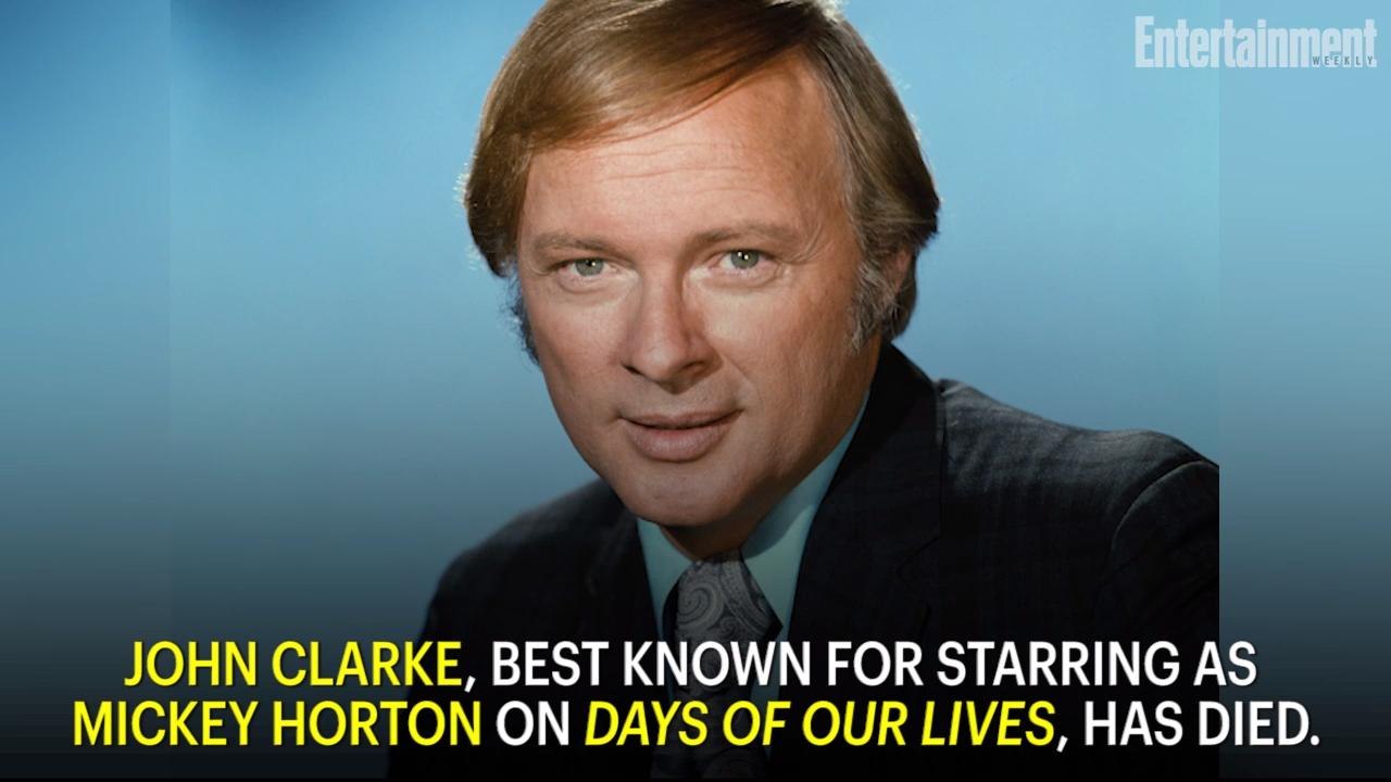 Days of Our Lives Actor John Clarke Dies at 88
