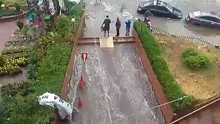 الأمطار في مدينة نصر أكتوبر 2019