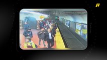 حادث مرعب في محطة قطار بالأرجنتين.. شاهد ماذا حدث