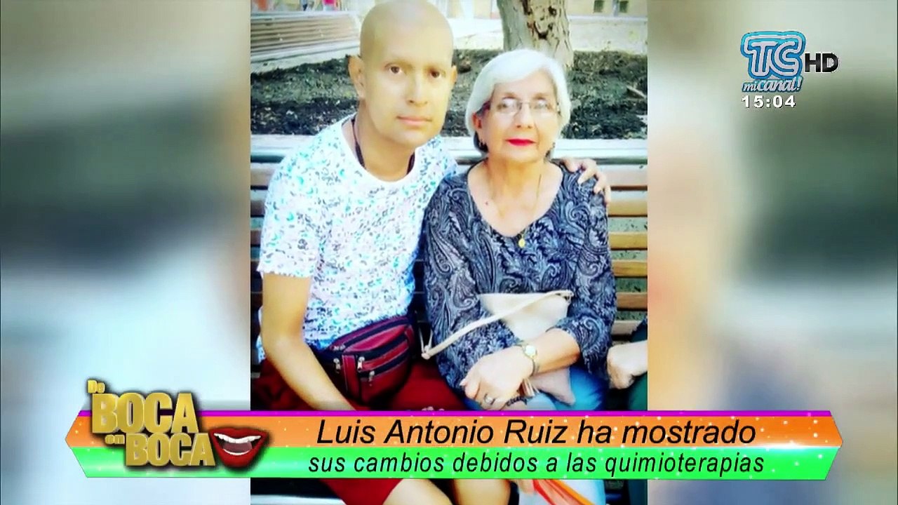 Luis Antonio RuizVIDEO | El periodista ecuatoriano Luis Antonio Ruiz se recupera, mira su cambio