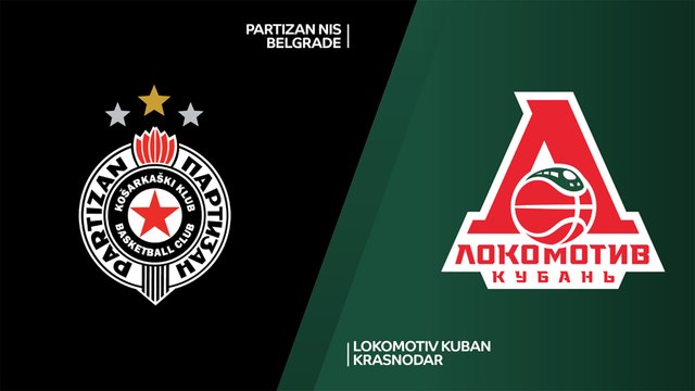 Partizan NIS Belgrade - Lokomotiv Kuban Krasnodar Highlights | 7DAYS EuroCup, RS Round 4