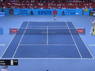 Vienne - Thiem s'en sort face à Tsonga