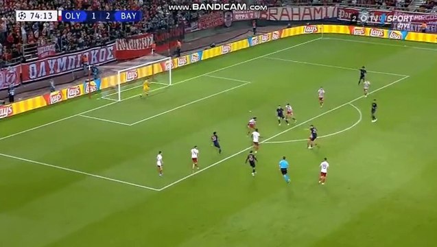 Tolisso Goal HD - Olympiakos 1-3 Bayern Munchen 22.10.2019