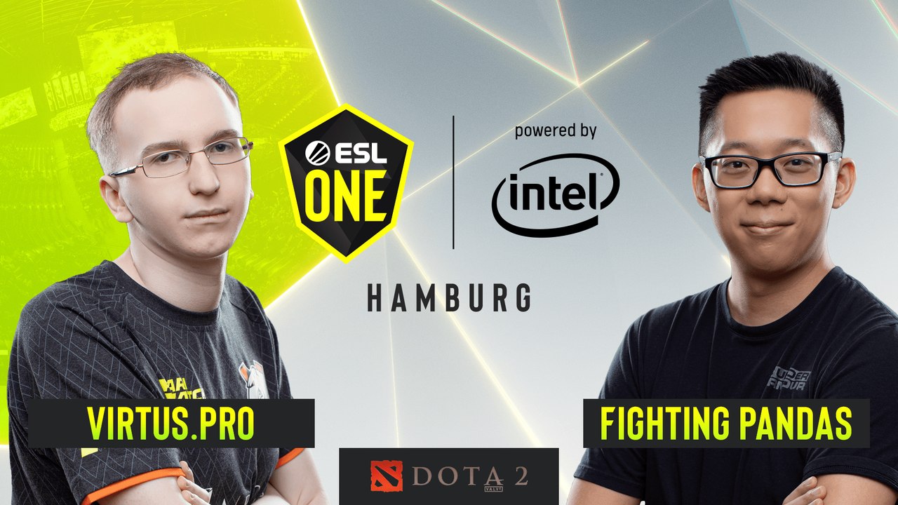 Dota2 - Virtus.pro vs. Fighting PandaS - Game 1 - Group A - ESL One Hamburg 2019