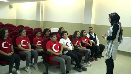 Öğrencilerden Mehmetçik'e klipli destek - SAKARYA