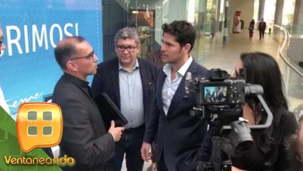 Eduardo Verastegui quedó mudo al preguntarle si fue demandado por socios de su empresa.| Ventaneando