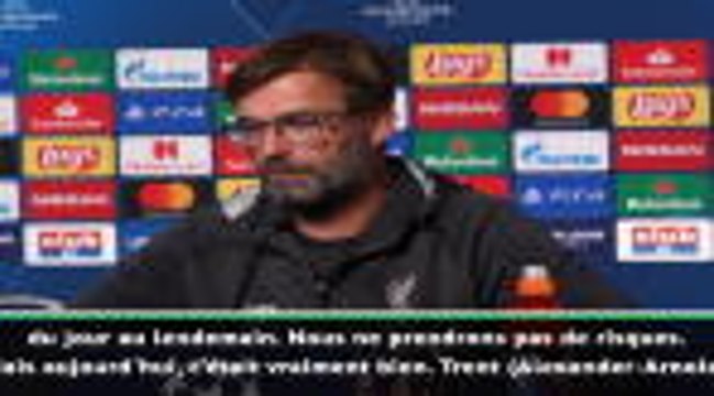 Groupe E - Klopp : Nous ne prendrons pas de risques avec Salah