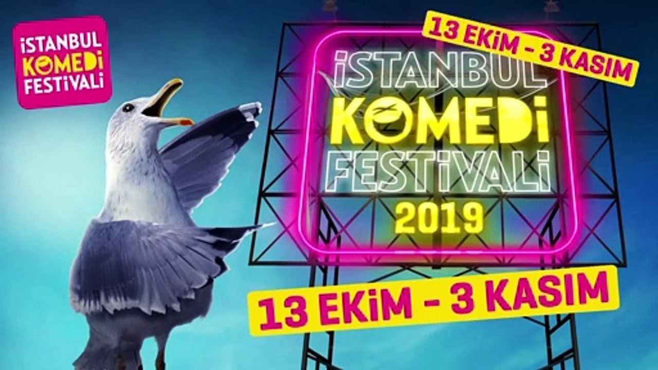 İstanbul Komedi Festivali 2019  | 13 Ekim - 3 Kasım (Tanıtım)