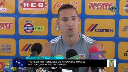 FOX Sports Radio: Jesús Dueñas, "he recibido amenazas tras el partido"