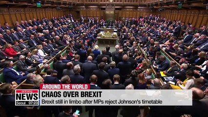 Download Video: Brexit still in limbo after MPs reject Johnson's timetable