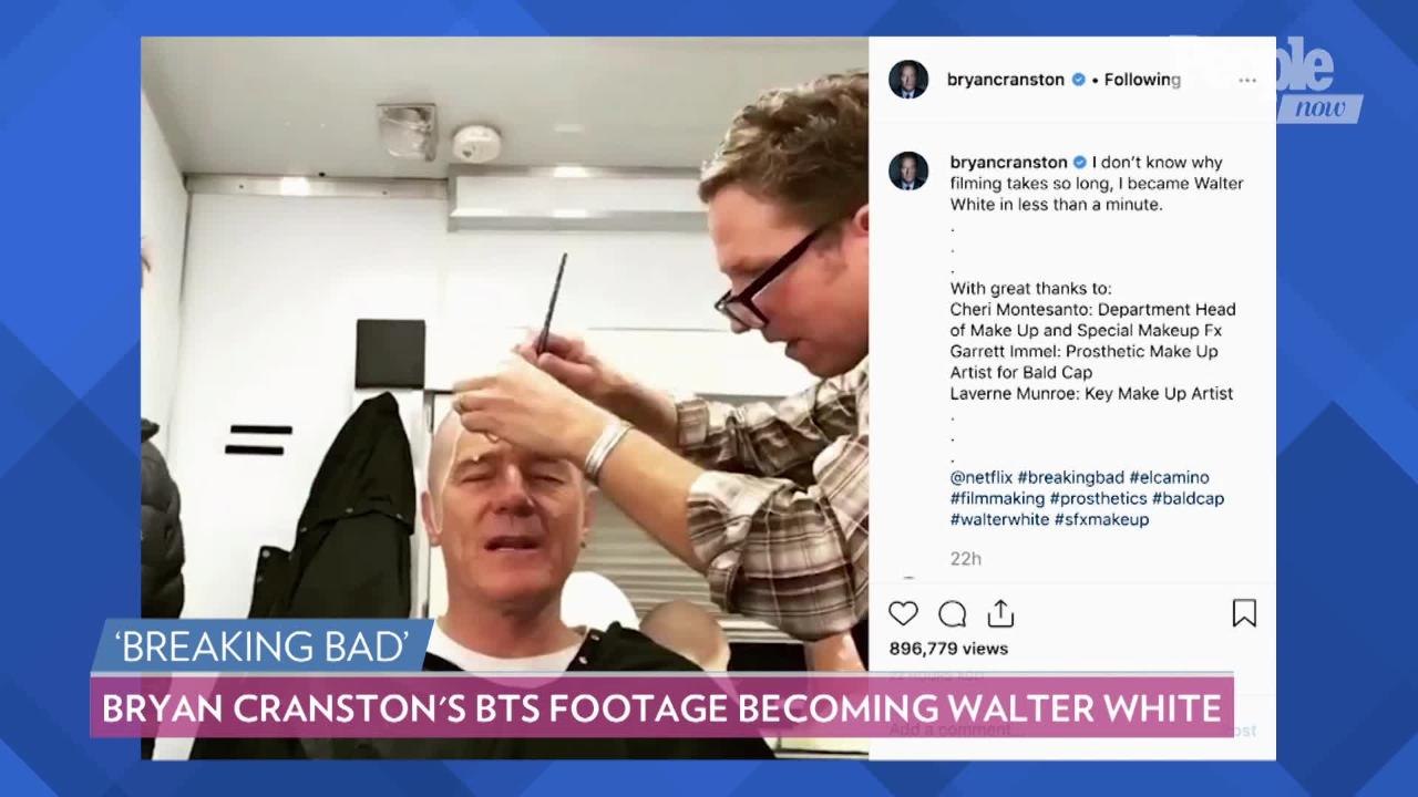 Bryan Cranston Shows What It Took to Transform Him into Walter White for 'Breaking Bad'