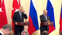 - Dışişleri Bakanı Çavuşoğlu Türkiye-Rusya arasında imzalanan Mutabakat Muhtırası'nı okudu