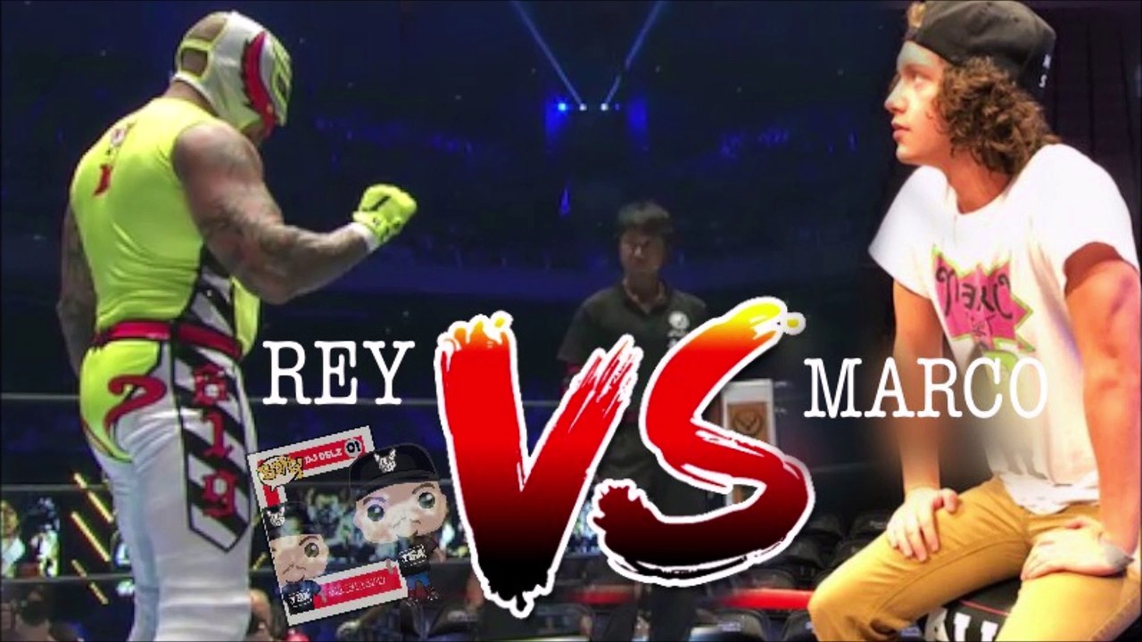 AEW Marco Stunt VS WWE Rey Mysterio