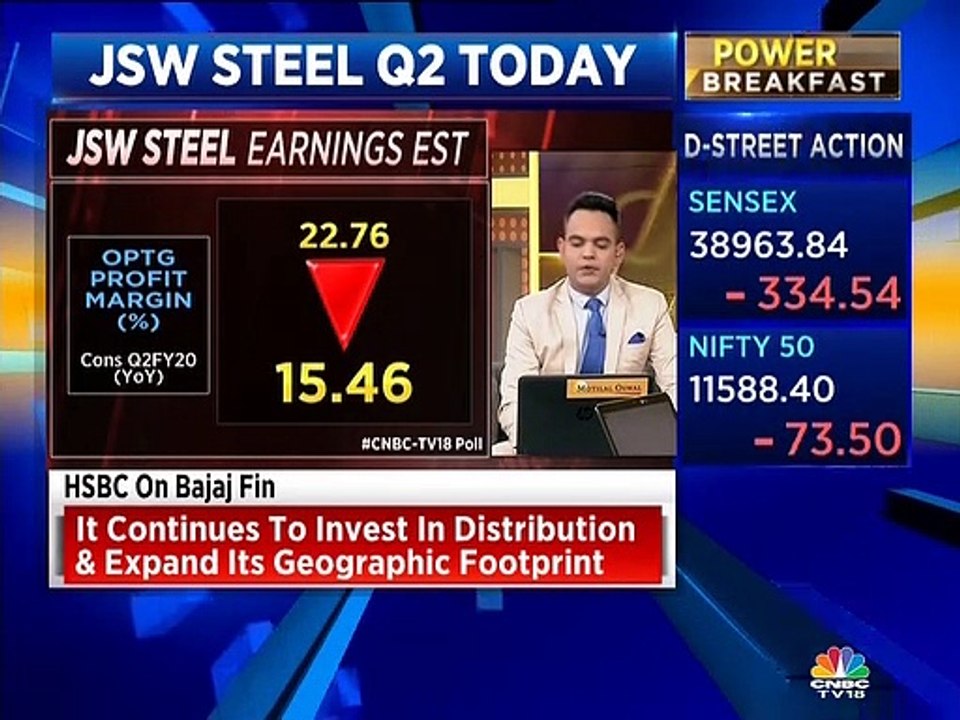 Nigel D'Souza on what to expect from JSW Steel's Q2FY20 numbers