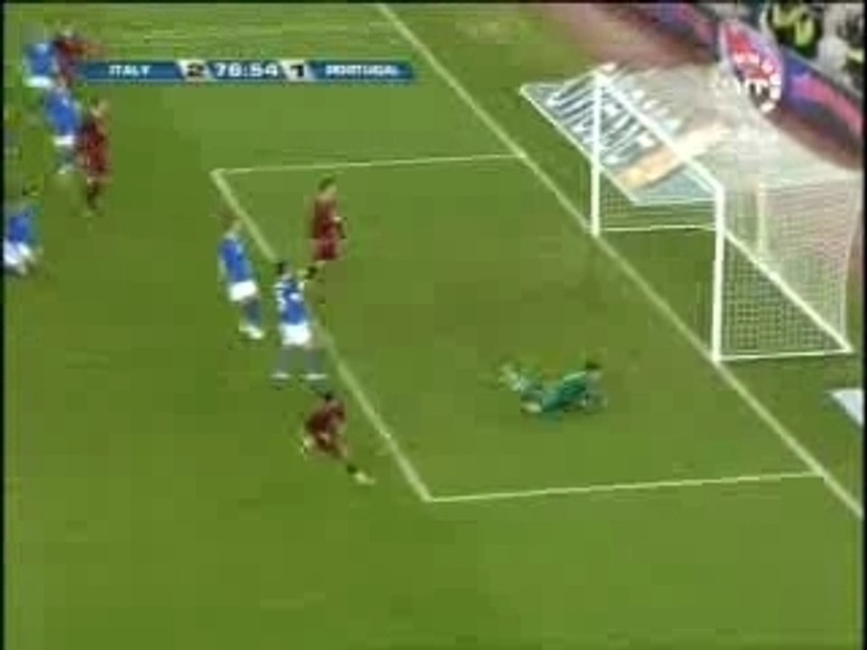 Italie 2-1 Portugal Quaresma