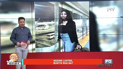 FIFIRAZZI: Nadine Lustre, buntis nga ba?