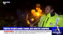 Certaines routes du réseau secondaire dans l'Aude sont déjà submergées par les fortes pluies