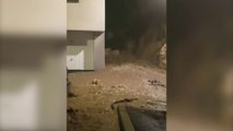 Les images des orages et des inondations qui ont frappé cette nuit les Pyrénées-Orientales
