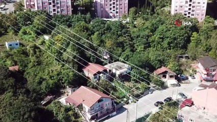 Yüksek gerilimli ekmek mücadelesi havadan görüntülendi