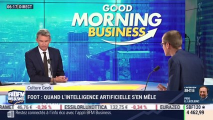 Foot: quand l'intelligence artificielle s'en mêle - Culture Geek, par Anthony Morel - 23/10