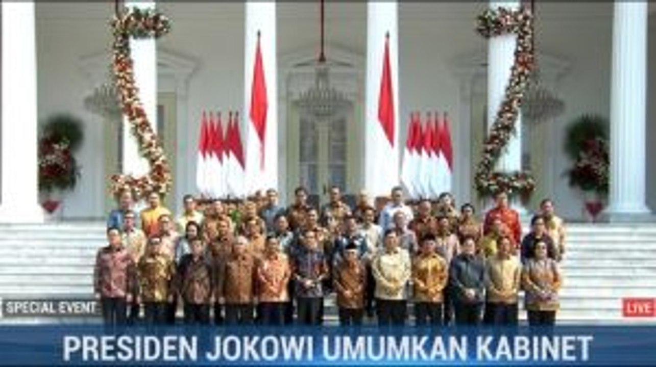 Daftar Menteri Kabinet Indonesia Maju Jokowi-Ma...
