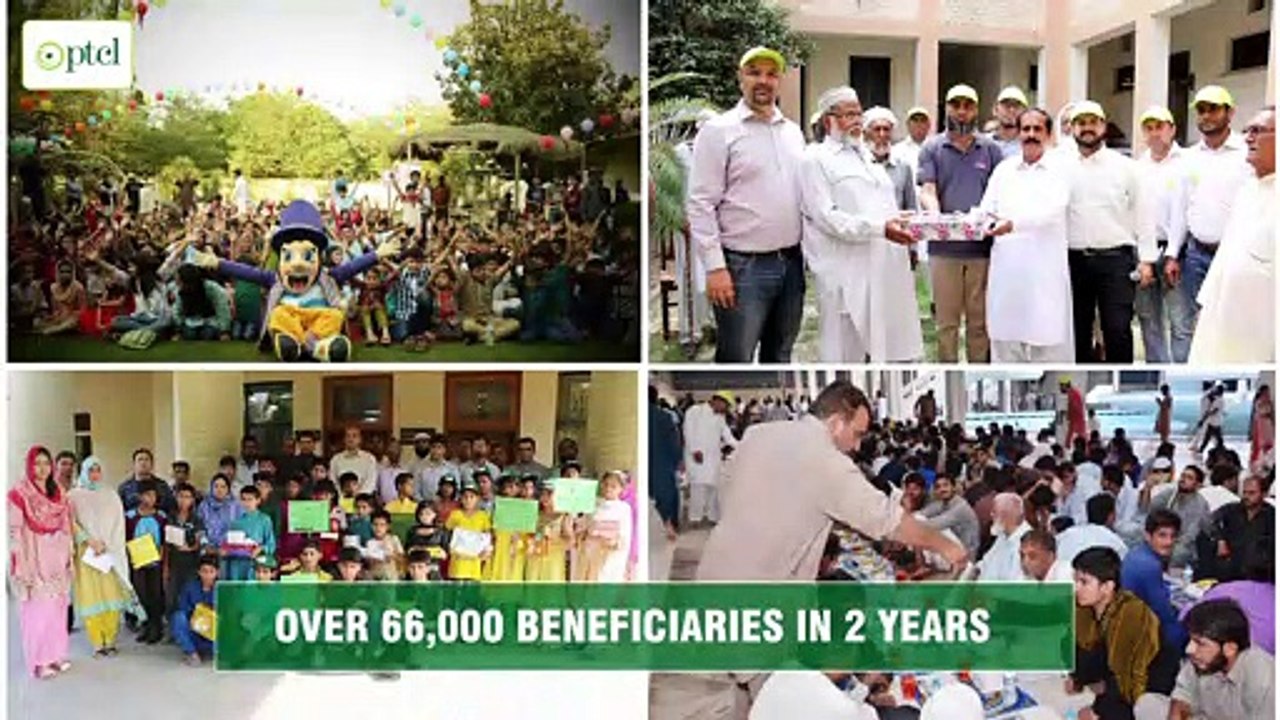 Good Things at PTCL - CSR Initiatives