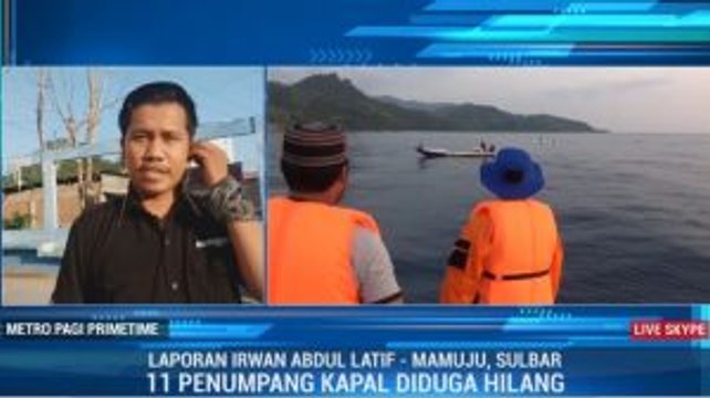 Kapal Nelayan yang Hilang di Mamuju Ditemukan