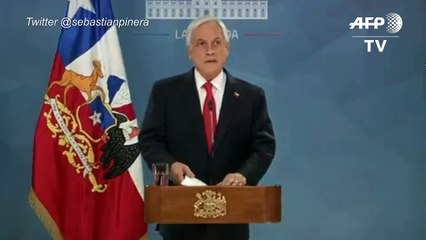 Piñera pide perdón y anuncia medidas para enfrentar crisis