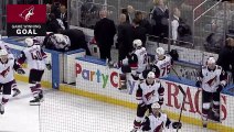 Christian Dvorak wins it for Coyotes in overtime