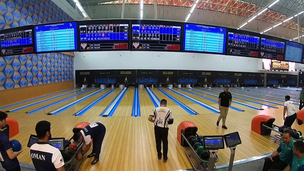 Men's Singles Squad 2 - Lanes 3-10 - 25th Asian Tenpin Bowling Championships 2019