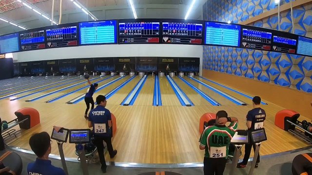 Men's Singles Squad 2 - Lanes 41-48 - 25th Asian Tenpin Bowling Championships 2019