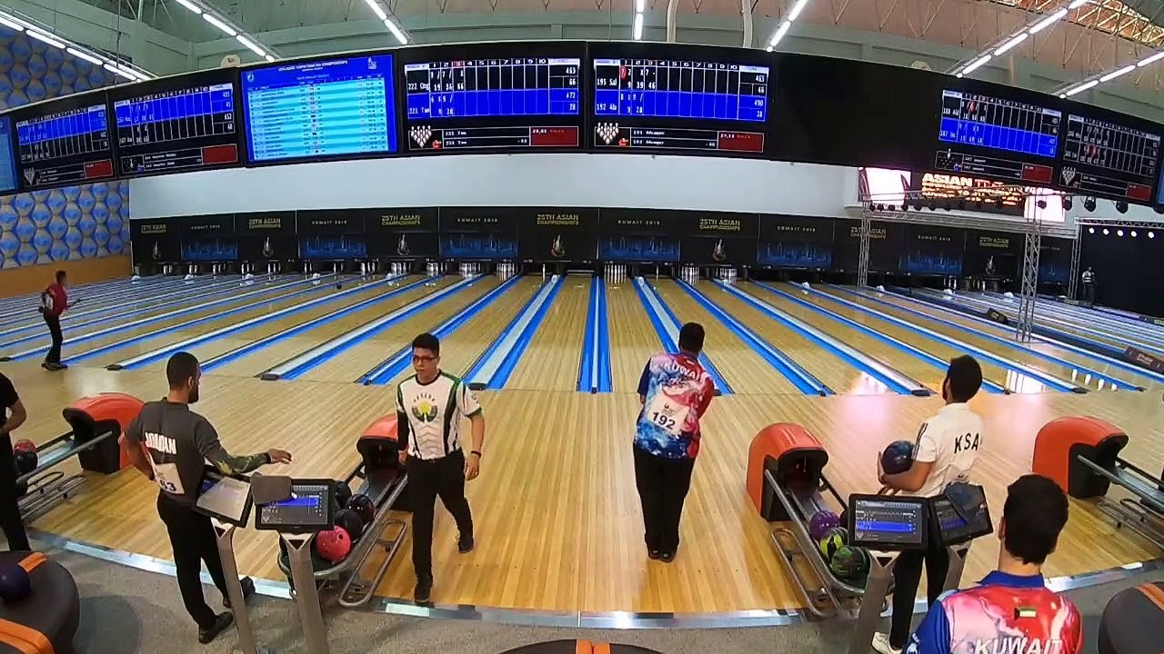Men's Singles Squad 2 - Lanes 11-18 - 25th Asian Tenpin Bowling Championships 2019