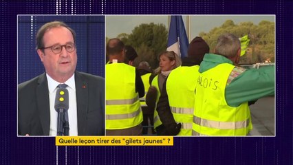 "La décentralisation doit être poussée jusqu’à son terme, parce qu’une partie de la crise des 'gilets jaunes', c’est le fait qu’il n’y a plus de représentation efficace sur le territoire, de politique menée près des citoyens", selon François Hollande