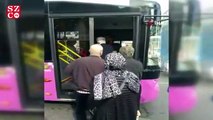 İstanbul’da otobüs şoförü ile yolcu birbirine girdi