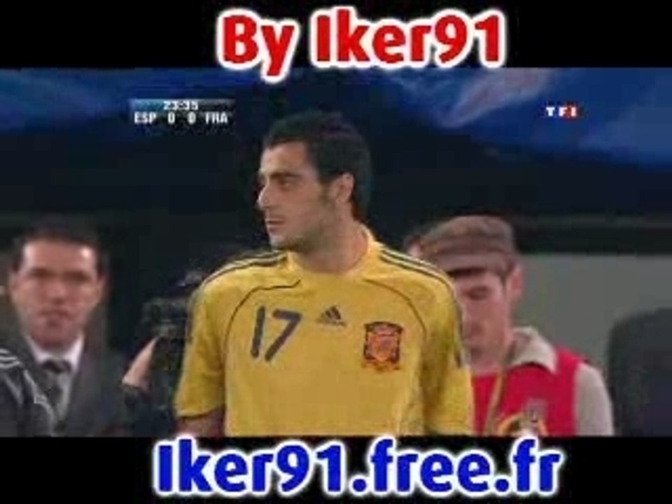 espagne - france 1ère mi-temps