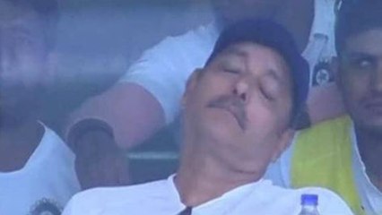 Download Video: Ravi Shastri sleeping during IND vs SA match | ரவி சாஸ்திரி செஞ்ச காரியத்தை பார்த்தீங்களா?