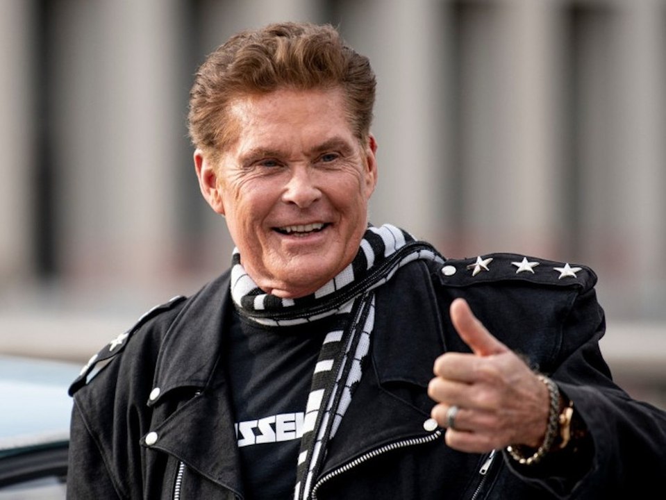 Trabis hupen 'Looking for Freedom' für David Hasselhoff