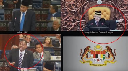 "Saya dah tarik balik, kenapa saya dihalau " MP Baling digantung dua hari dari parlimen