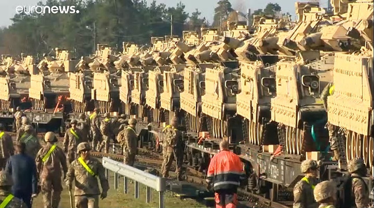 Ukraine-Krise: USA entsenden Truppen nach Litauen